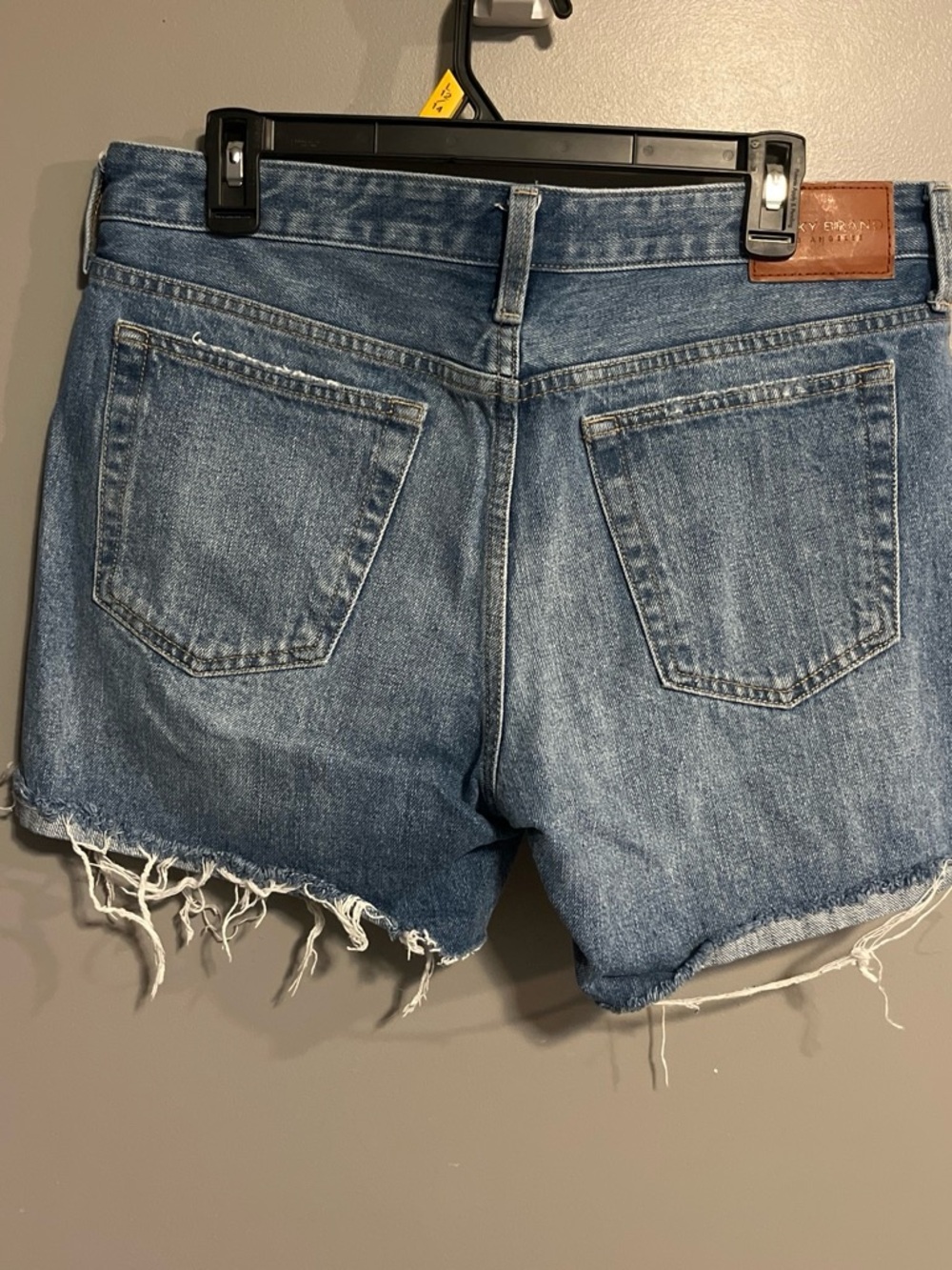 Lucky Brand Distressed Blue Denim Cutoff Shorts